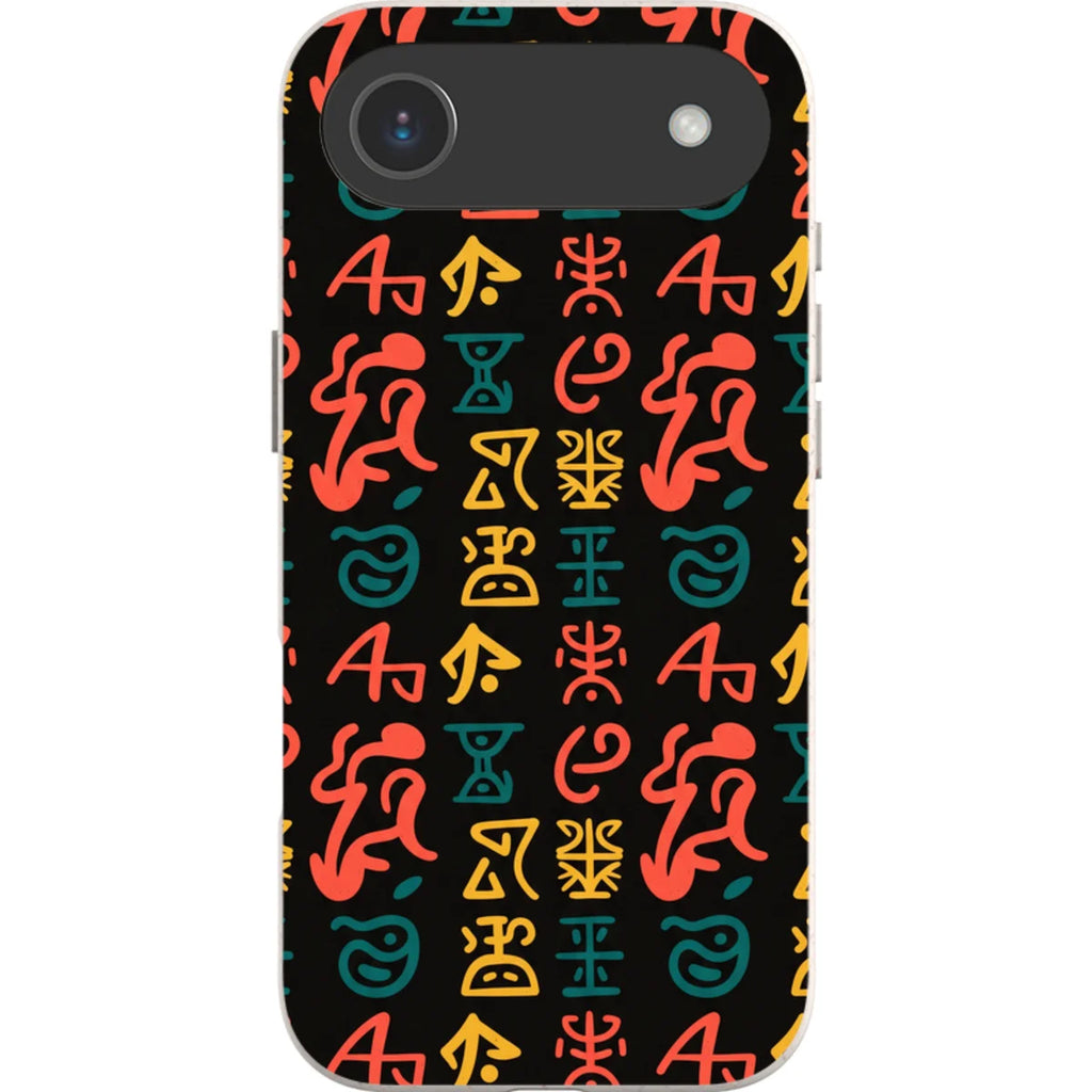 Nsibidi Pulse by Ada Okoye — iPhone Bio-degradable Case — Finnaij
