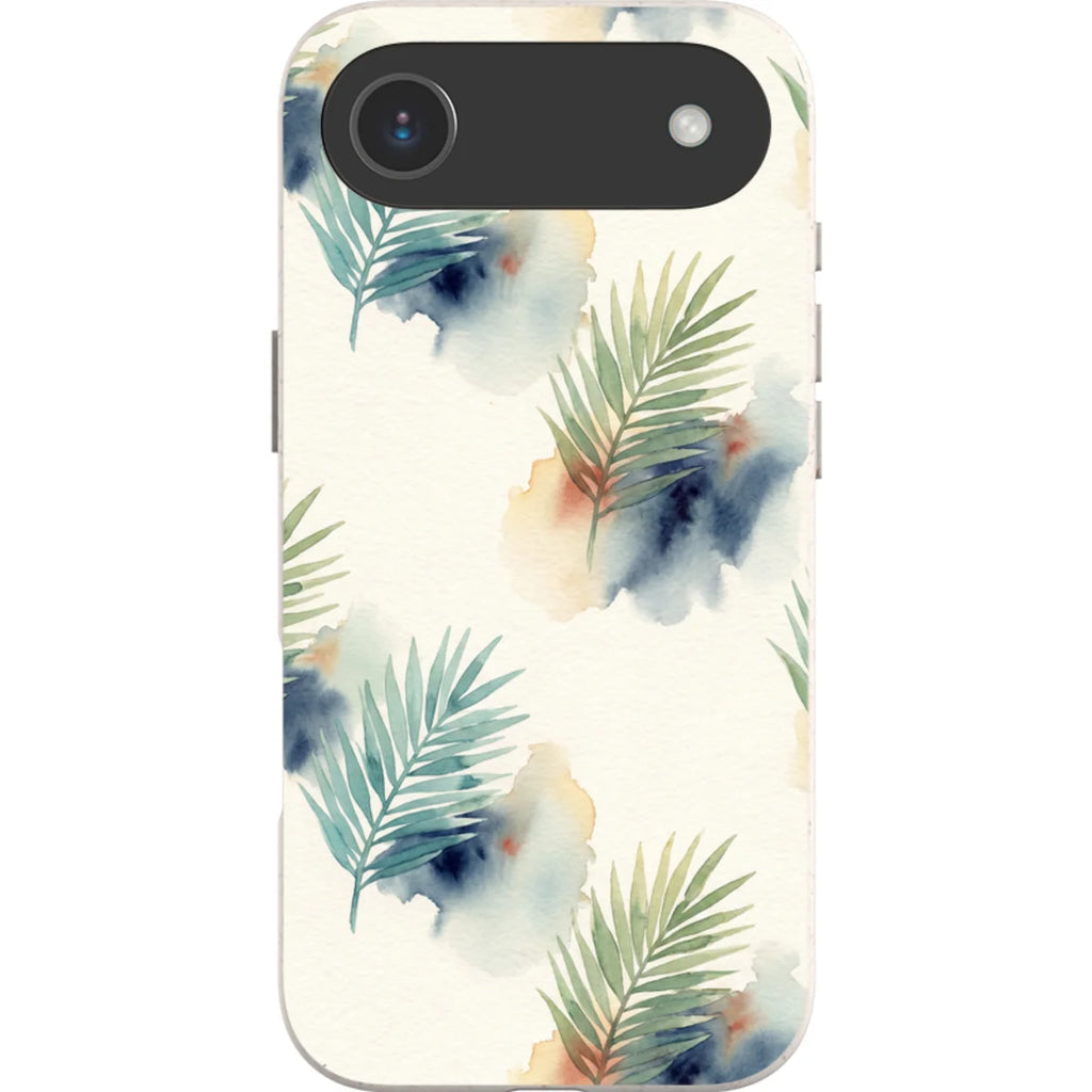 Palm Frond Breeze Pattern by Tobi Akinyemi — iPhone Air iPhone Bio-degradable Case — Finnaij