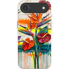 Tropical Flowers by Frida Lövström — iPhone Air iPhone Bio-degradable Case — Finnaij
