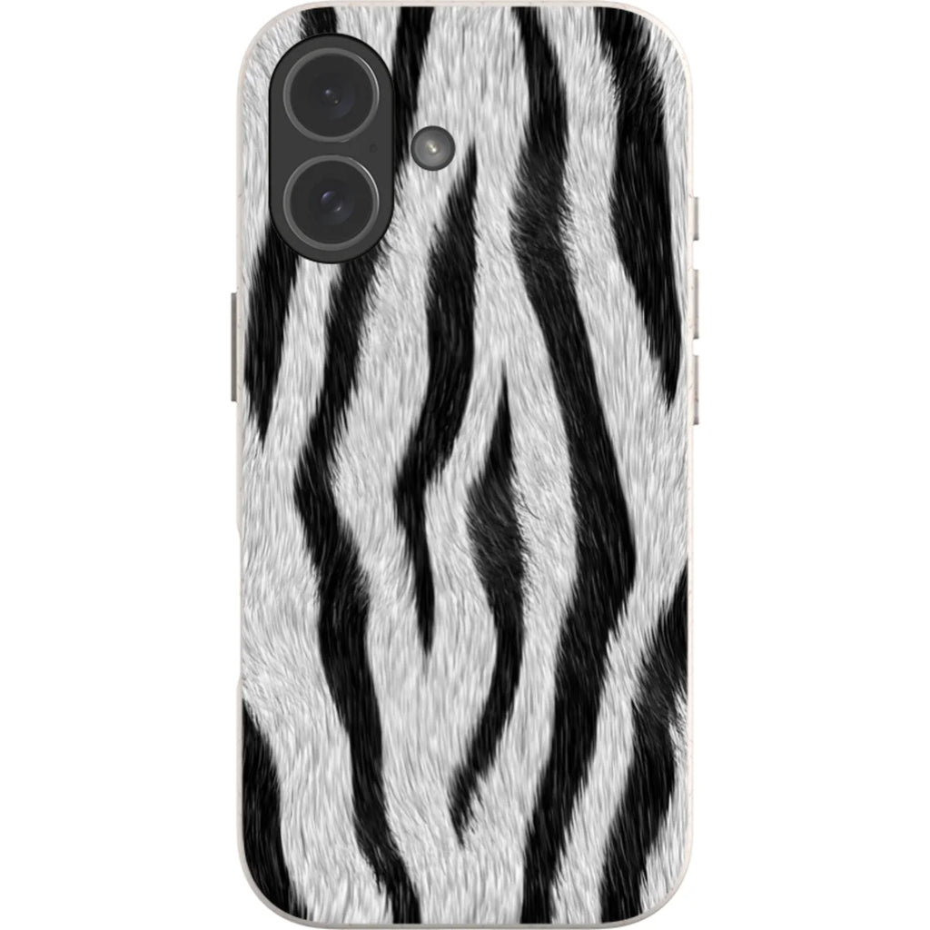 Zebra Groove — iPhone 17 iPhone Bio-degradable Case — Finnaij
