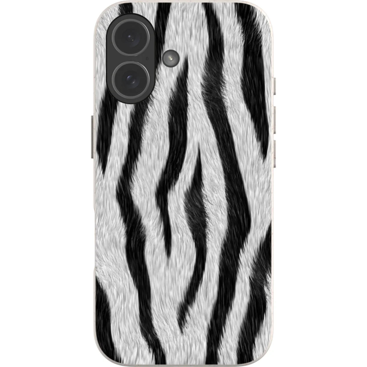 Zebra Groove — iPhone 17 iPhone Bio-degradable Case — Finnaij