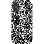 Black-White Grunge — iPhone 17 iPhone Bio-degradable Case — Finnaij