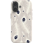 Feathers in Bloom Natural — iPhone 17 iPhone Bio-degradable Case — Finnaij