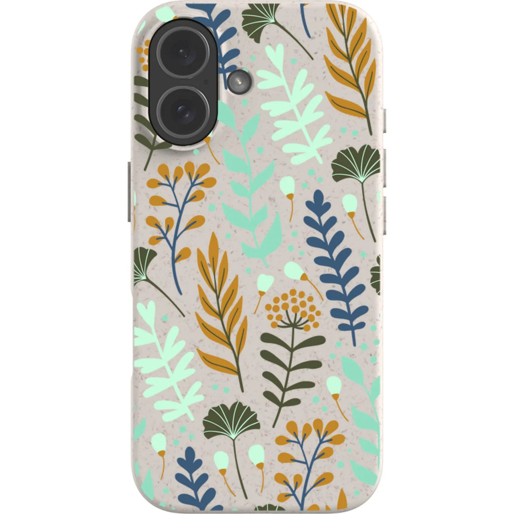 Wild Floral Natural — iPhone 17 iPhone Bio-degradable Case — Finnaij