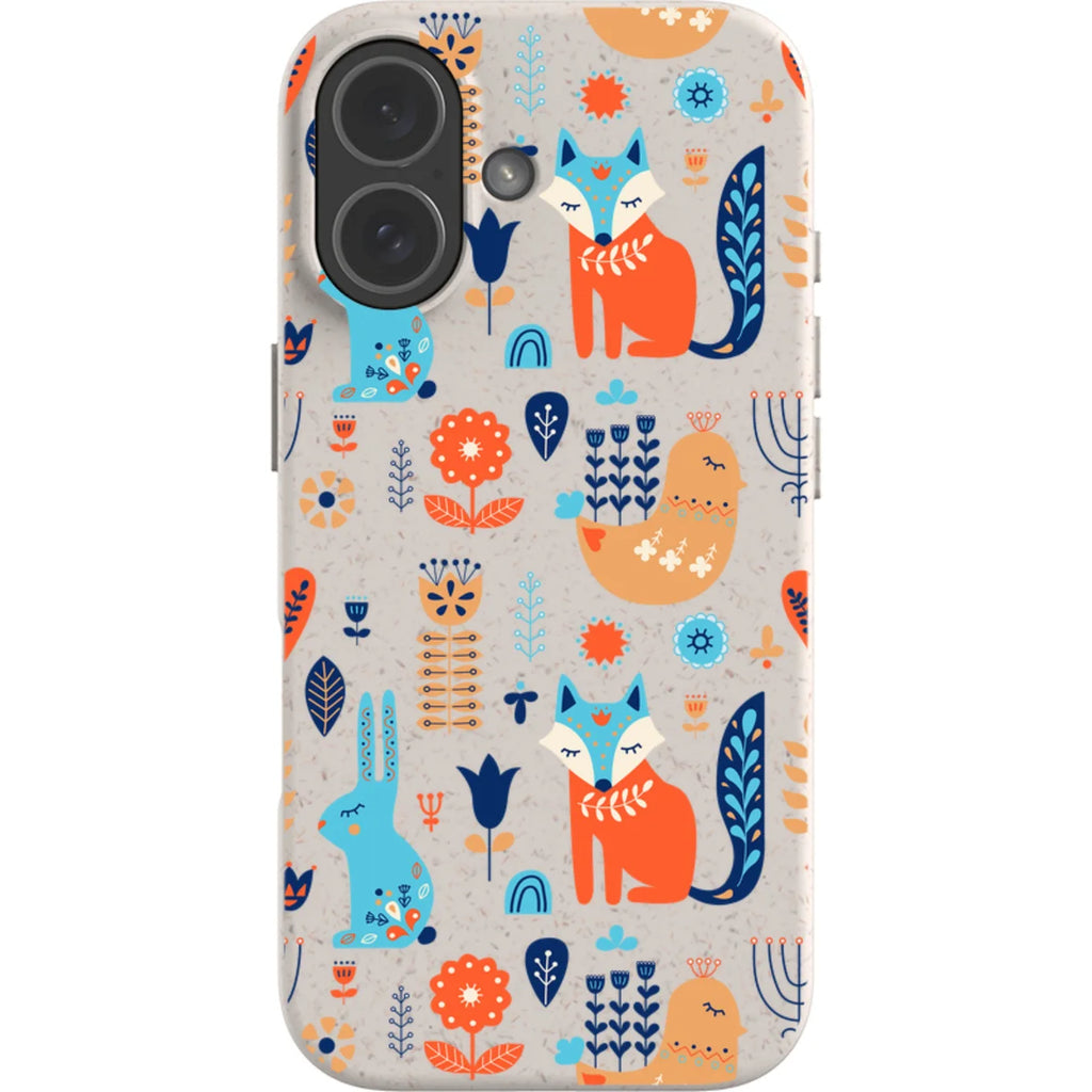 Nordic Ornament Natural — iPhone 17 iPhone Bio-degradable Case — Finnaij