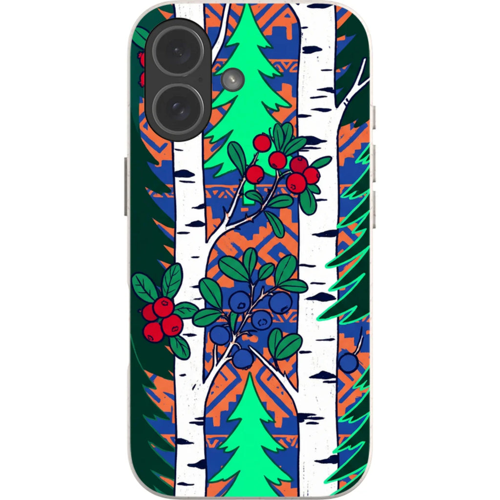Nordic Forest by Aino Kallio — iPhone 17 iPhone Bio-degradable Case — Finnaij