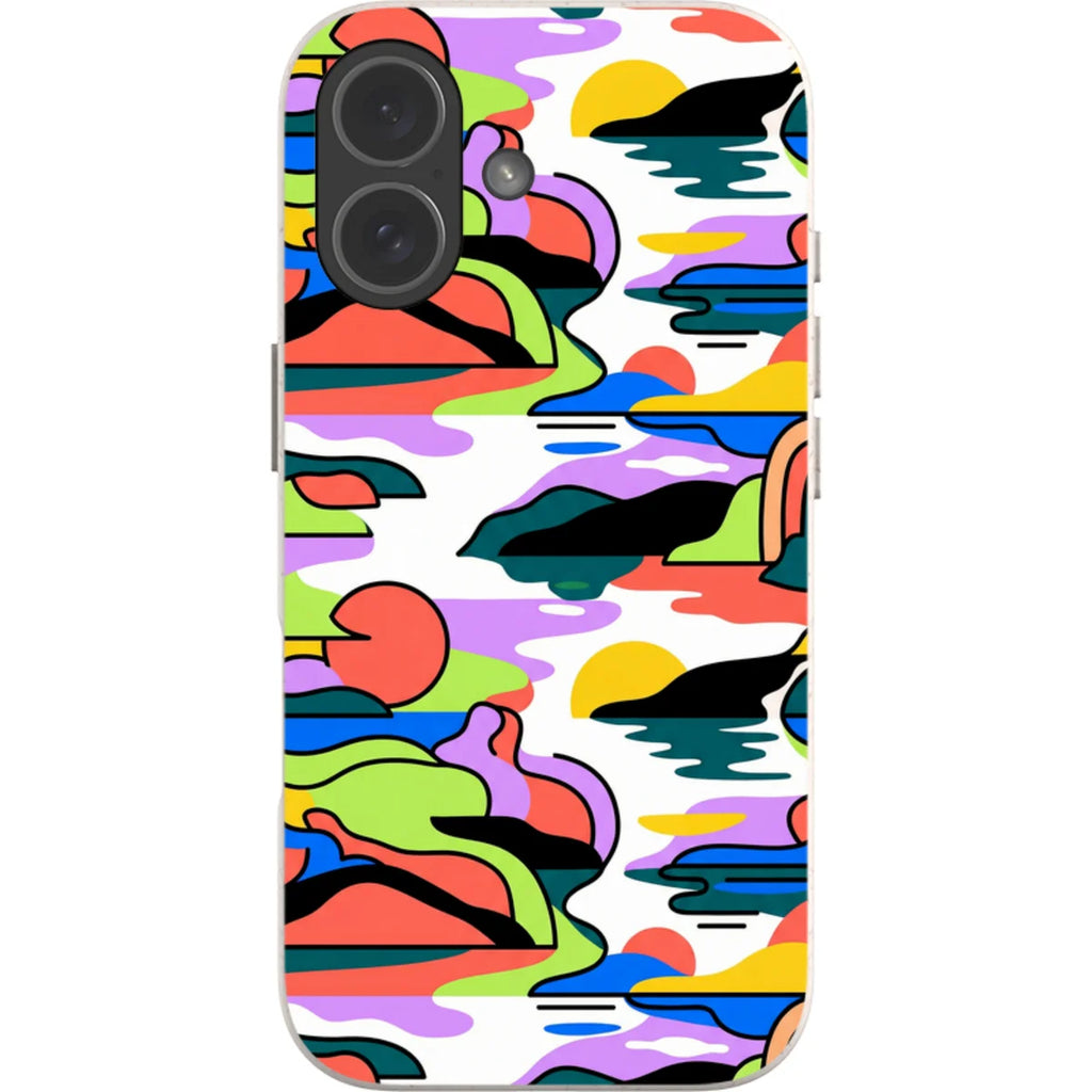 Archipelago Color Motion by Salla Niemi — iPhone 17 iPhone Bio-degradable Case — Finnaij