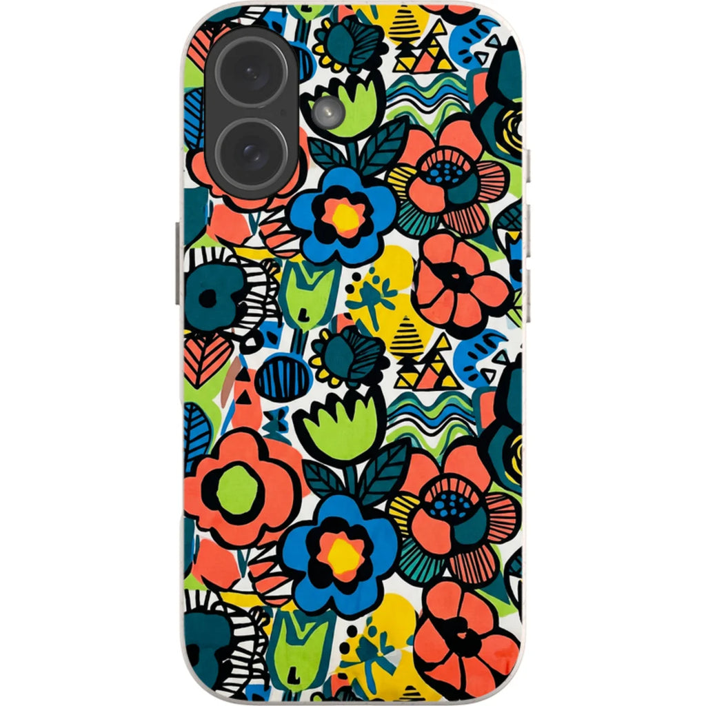 Floral Street Nordic by Salla Niemi — iPhone 17 iPhone Bio-degradable Case — Finnaij