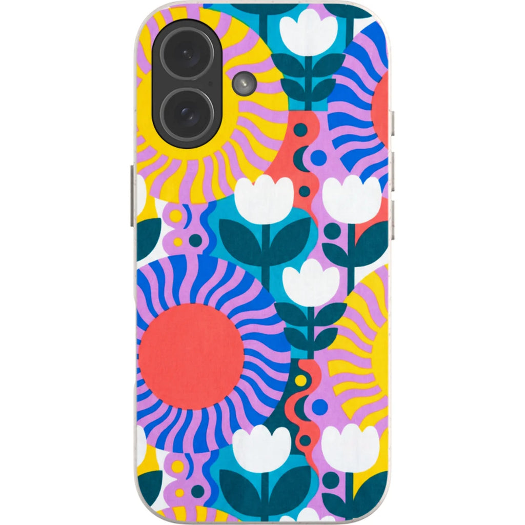 Midnight Sun Mod Bloom by Salla Niemi — iPhone 17 iPhone Bio-degradable Case — Finnaij