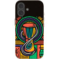 Talking Drum Halo by Ada Okoye — iPhone 17 iPhone Bio-degradable Case — Finnaij