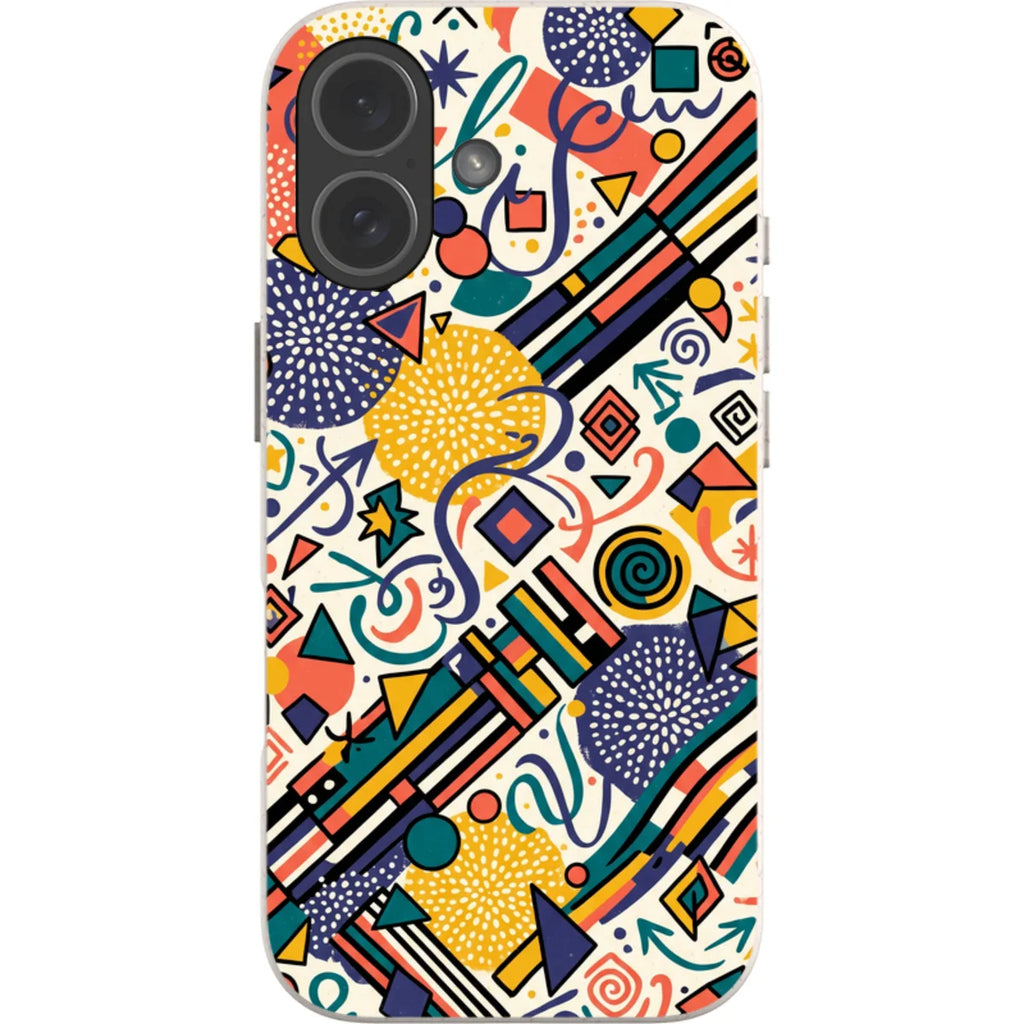 Festival Confetti (Daylight) by Ada Okoye — iPhone 17 iPhone Bio-degradable Case — Finnaij