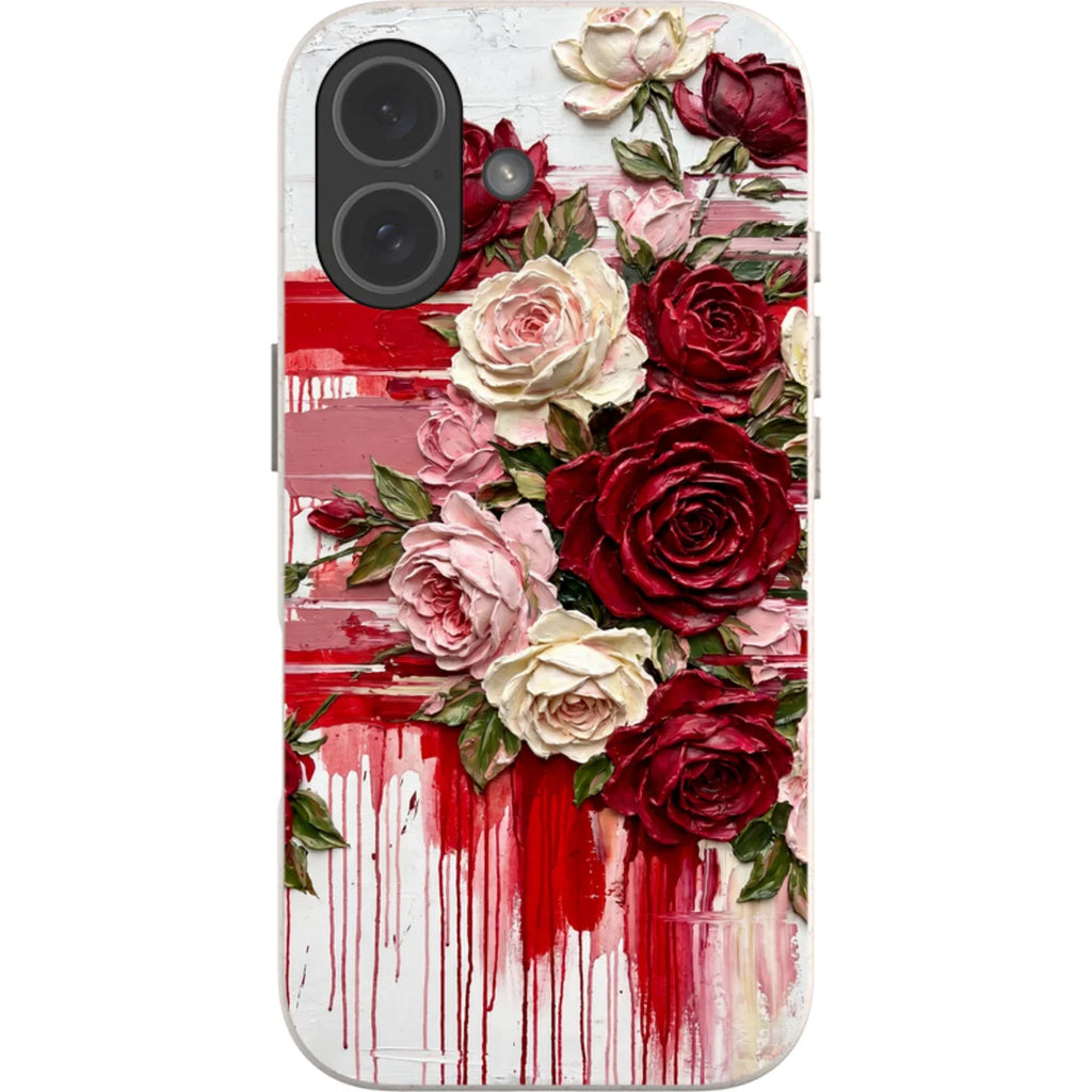 Roses by Frida Lövström — iPhone 17 iPhone Bio-degradable Case — Finnaij
