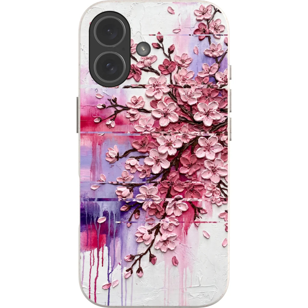 Cherry Blossoms by Frida Lövström — iPhone 17 iPhone Bio-degradable Case — Finnaij