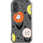 Botanical Doodle — iPhone 17 Clear Impact Case — Finnaij