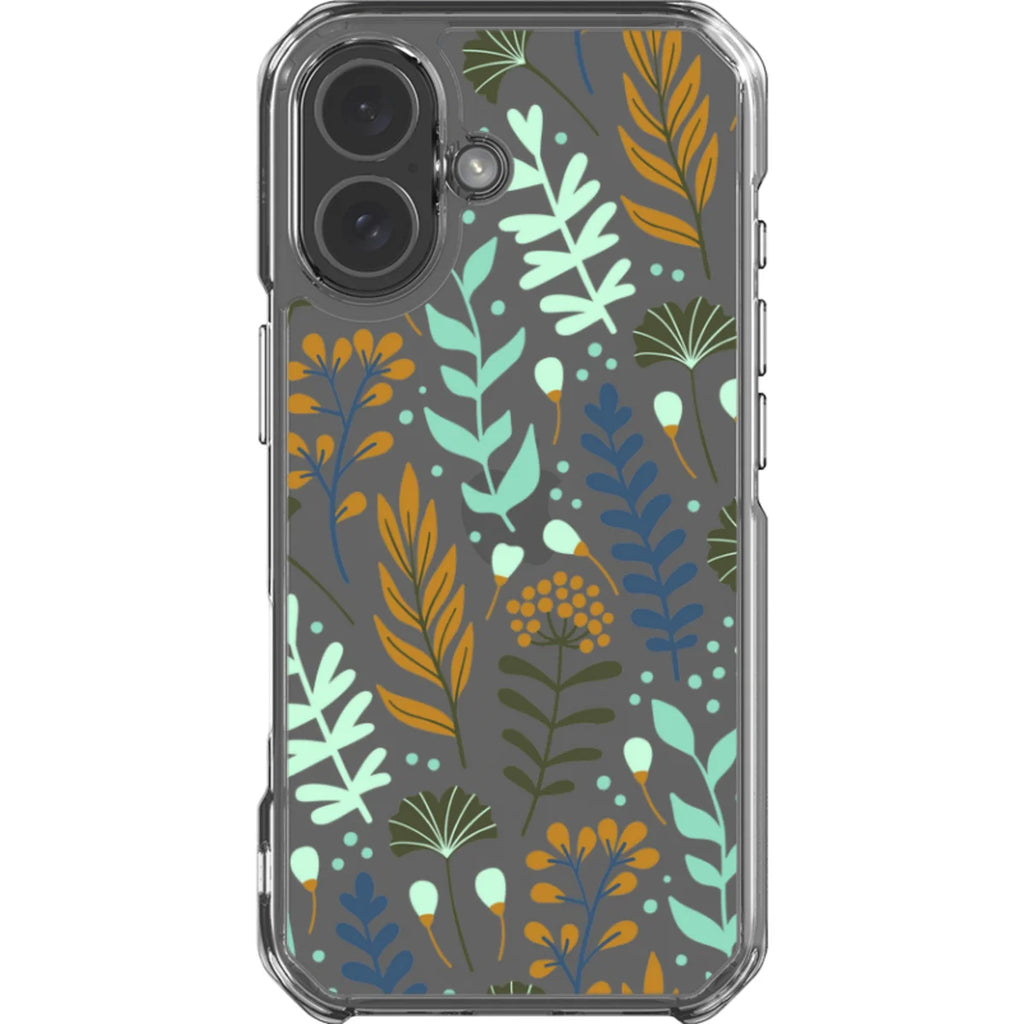 Wild Floral — iPhone 17 Clear Impact Case — Finnaij