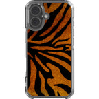 Stripes of the Wild — iPhone 17 Clear Impact Case — Finnaij