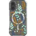 Wild Floral — iPhone 17 Magsafe Clear Impact Case — Finnaij
