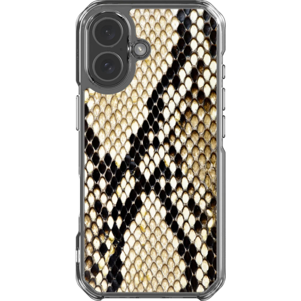 Serpent Chic — iPhone 17 Magsafe Clear Impact Case — Finnaij