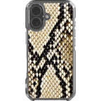 Serpent Chic — iPhone 17 Magsafe Clear Impact Case — Finnaij