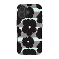 Bold Floral Black — iPhone 17 Magsafe Tough Case — Finnaij
