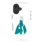Blue Dress by Keagan Haight — iPhone 17 Magsafe Tough Case — Finnaij