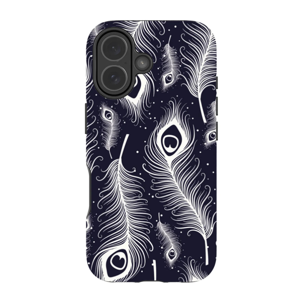Feathers in Bloom — iPhone 17 Magsafe Tough Case — Finnaij