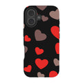 Red Hearts — iPhone 17 Magsafe Tough Case — Finnaij