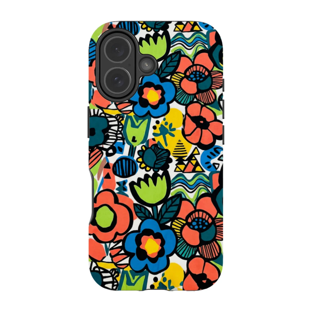 Floral Street Nordic by Salla Niemi — iPhone 17 Magsafe Tough Case — Finnaij