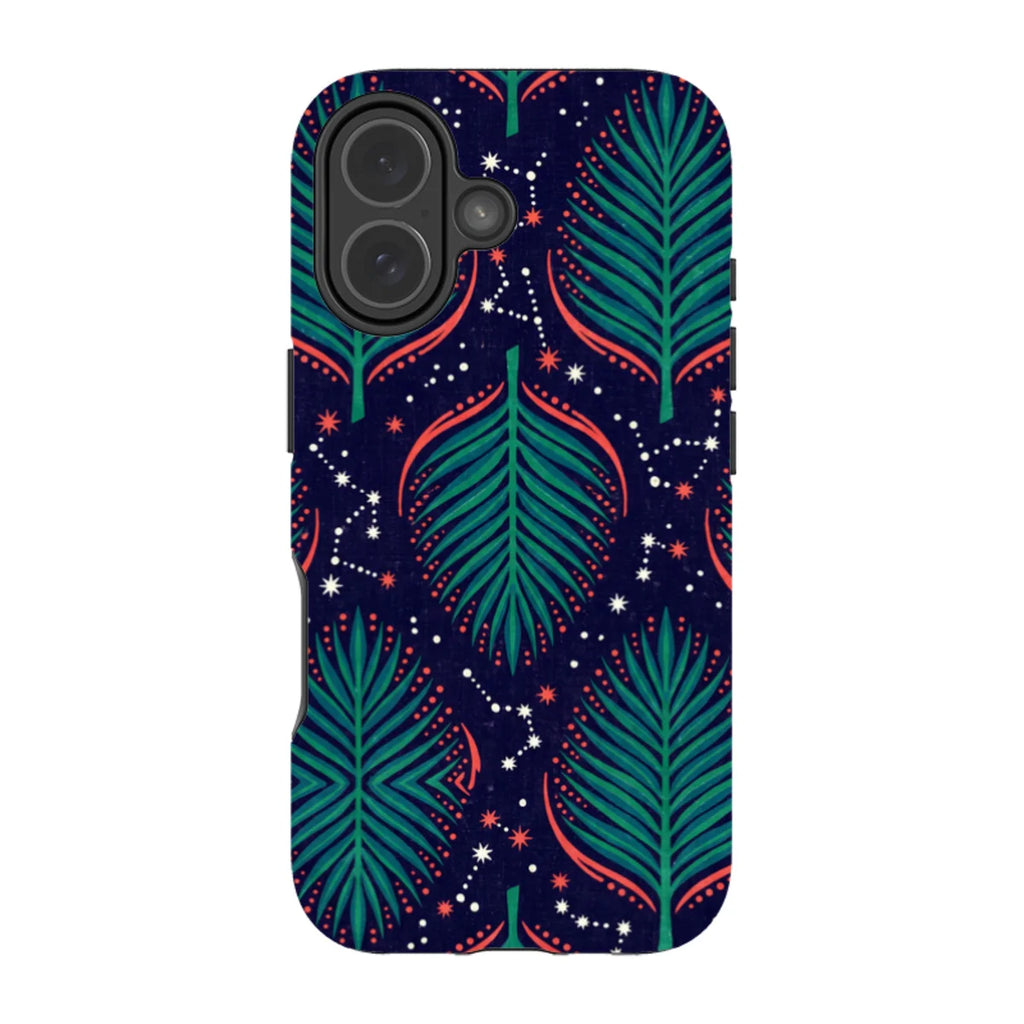 Palm Frond Constellations by Ada Okoye — iPhone 17 MagSafe Tough Case — Finnaij