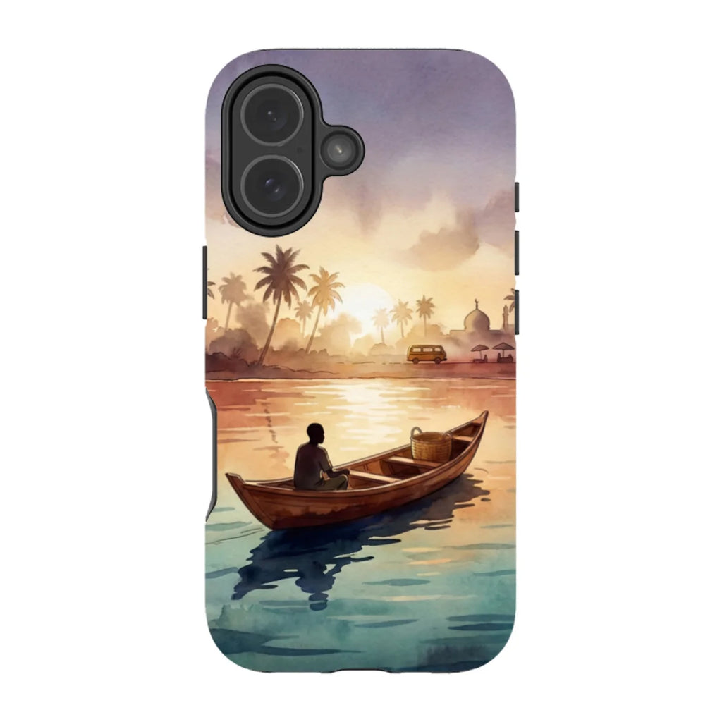 Lagoon Morning by Tobi Akinyemi — iPhone 17 MagSafe Tough Case — Finnaij