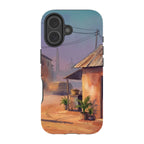 City Edge Quiet Street by Tobi Akinyemi — iPhone 17 MagSafe Tough Case — Finnaij
