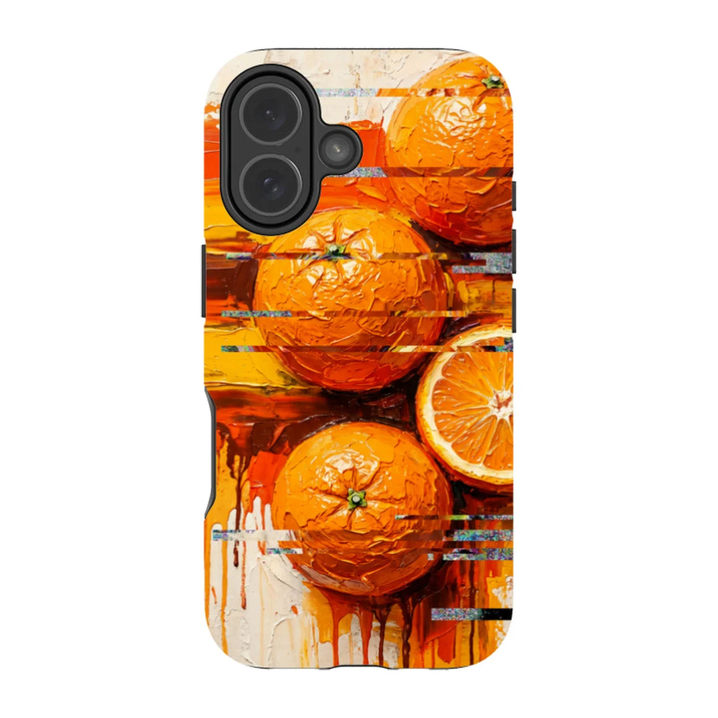 Oranges and Citrus Still Life by Frida Lövström — iPhone 17 Magsafe Tough Case — Finnaij