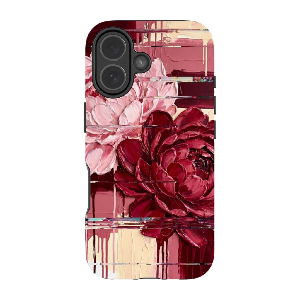 Peonies by Frida Lövström — iPhone 17 Magsafe Tough Case — Finnaij