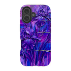 Iris Flowers by Frida Lövström — iPhone 17 Magsafe Tough Case — Finnaij