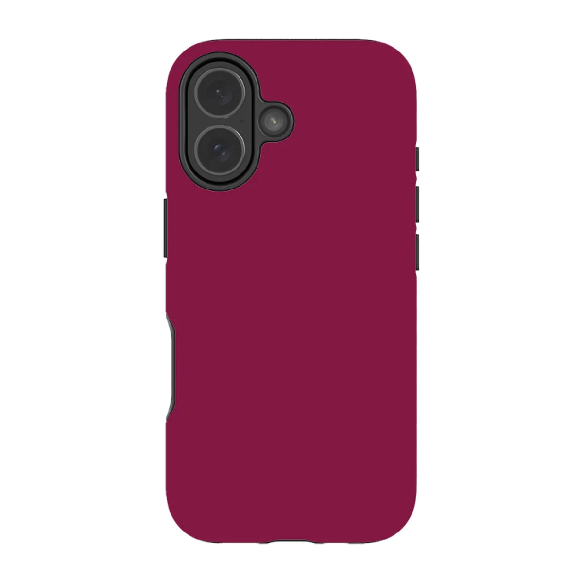 Simple Range Burgundy Orchid — iPhone 17 MagSafe Tough Case — Finnaij