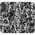 Black-White Grunge — iPhone 17 Wallet Case — Finnaij