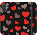 Red Hearts — iPhone 17 Wallet Case — Finnaij