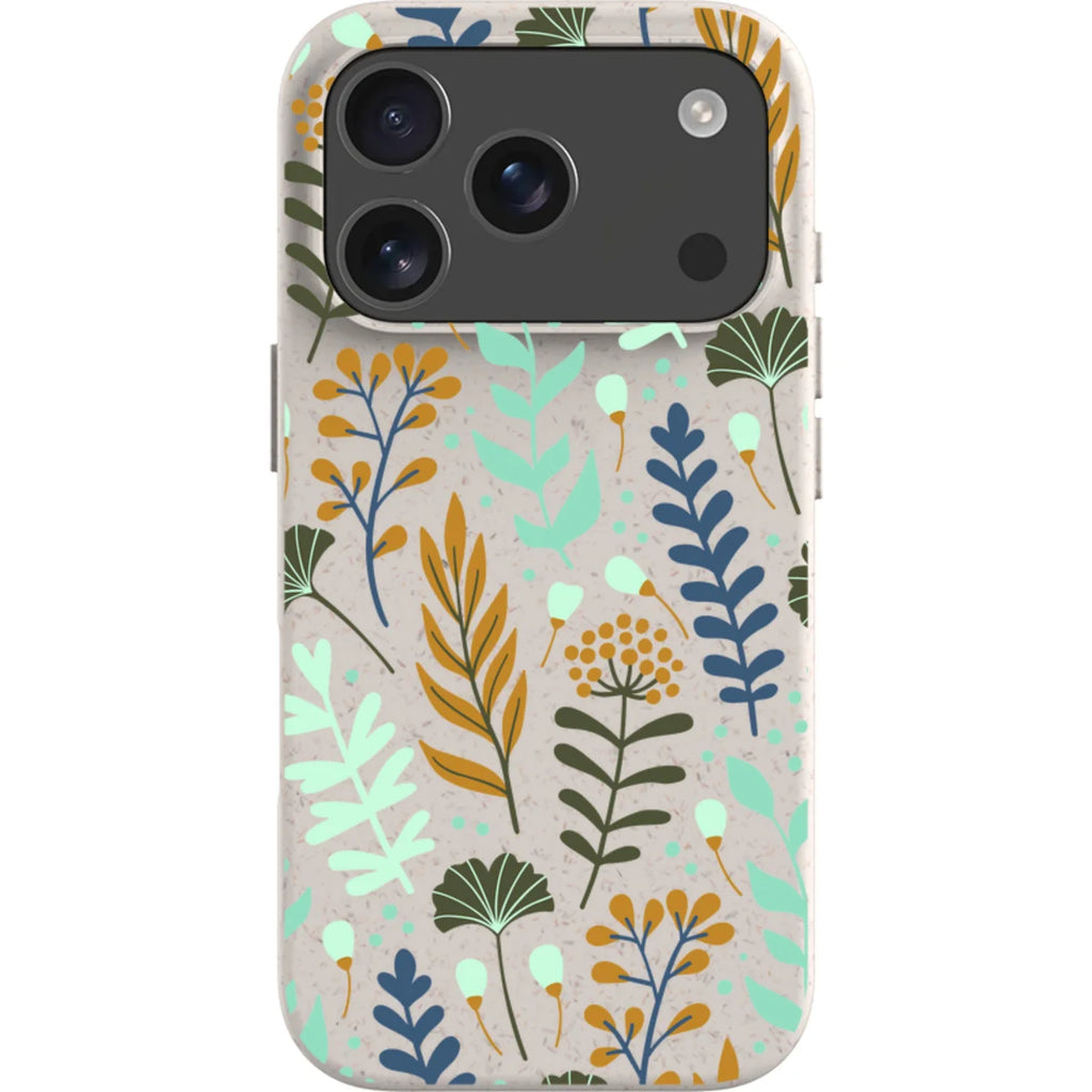 Wild Floral Natural — iPhone 17 Pro iPhone Bio-degradable Case — Finnaij