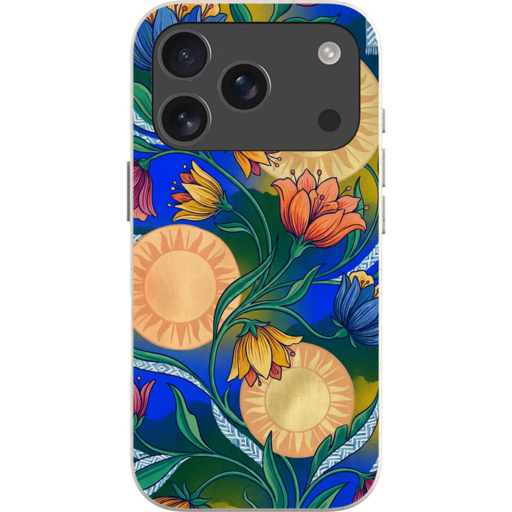 Midnight Sun Garden by Aino Kallio — iPhone 17 Pro iPhone Bio-degradable Case — Finnaij