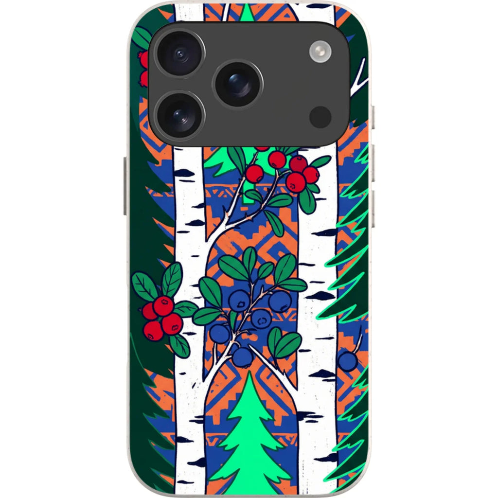 Nordic Forest by Aino Kallio — iPhone 17 Pro iPhone Bio-degradable Case — Finnaij