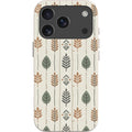 Birch and Linen Pattern by Elsi Vaarala — iPhone 17 Pro iPhone Bio-degradable Case — Finnaij