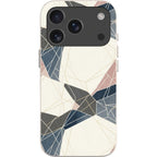 Frozen Lake Geometry by Elsi Vaarala — iPhone 17 Pro iPhone Bio-degradable Case — Finnaij