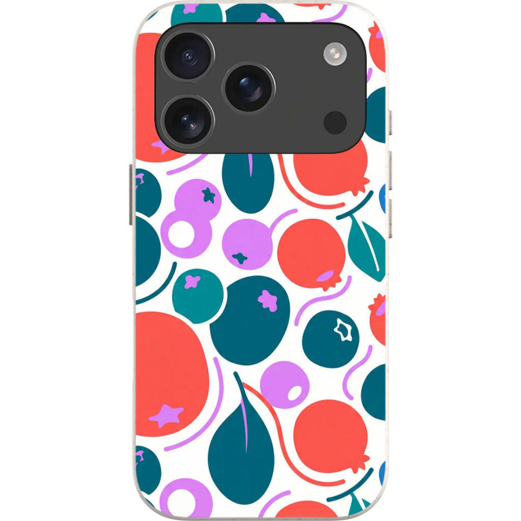 Berry Icon Remix by Salla Niemi — iPhone 17 Pro iPhone Bio-degradable Case — Finnaij