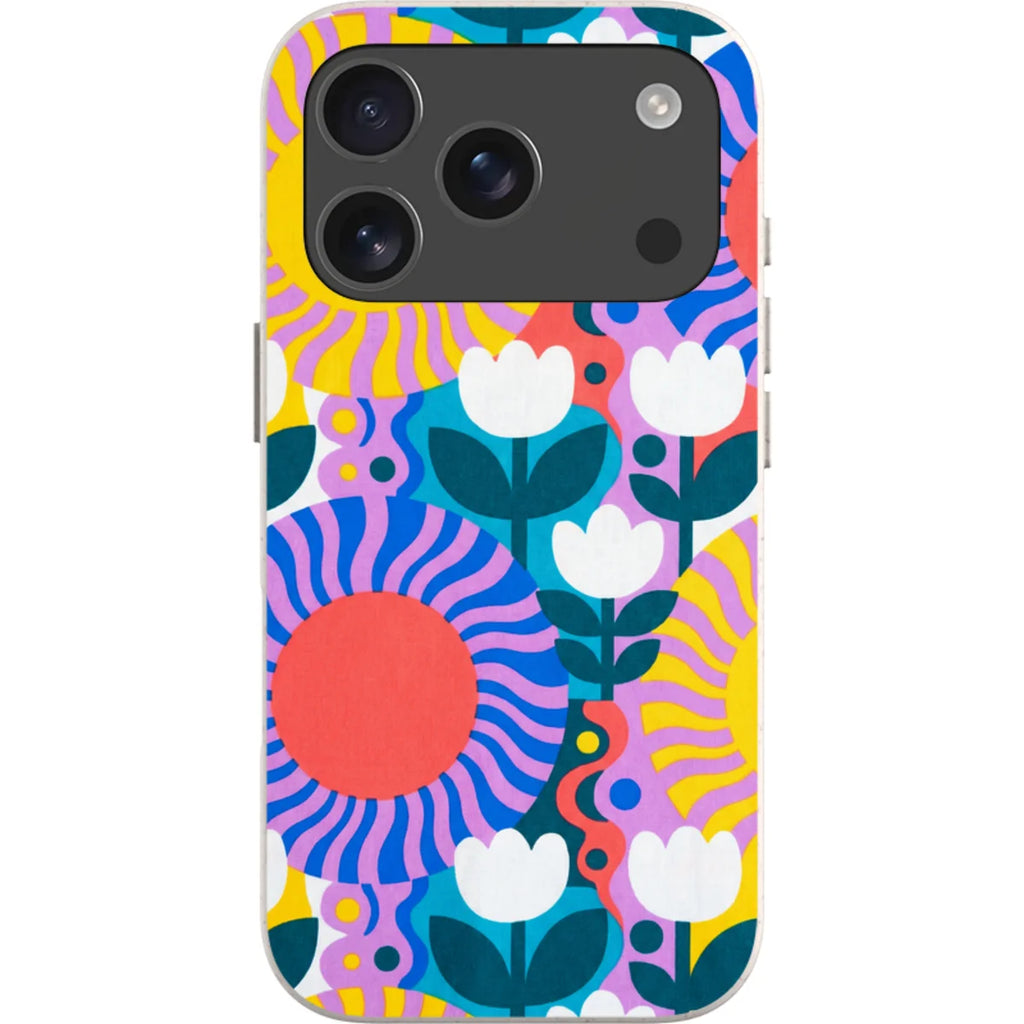 Midnight Sun Mod Bloom by Salla Niemi — iPhone 17 Pro iPhone Bio-degradable Case — Finnaij