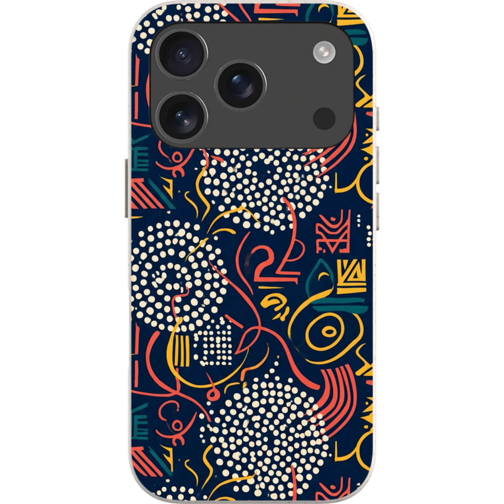 Adire Nightfall by Ada Okoye — iPhone Bio-degradable Case — Finnaij