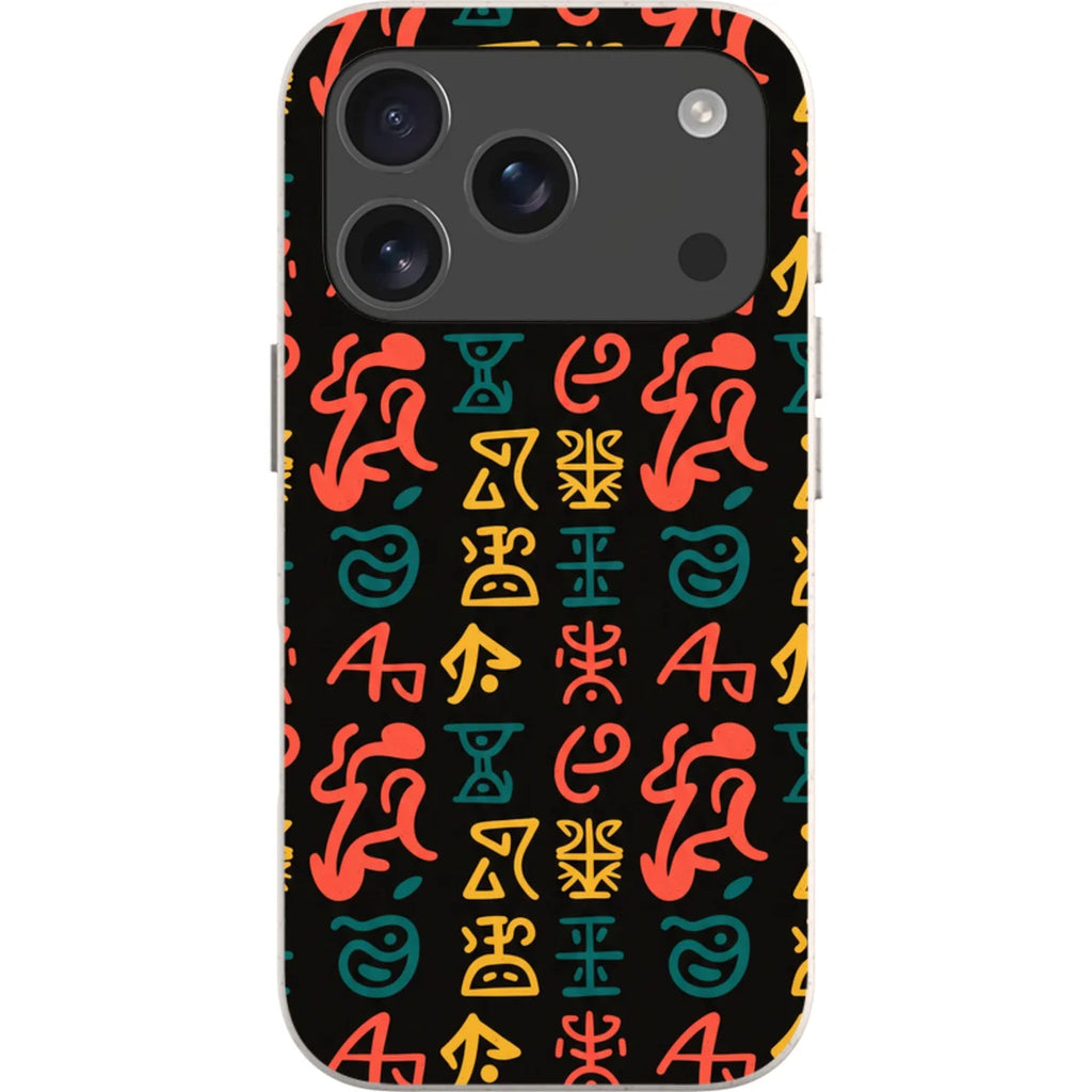 Nsibidi Pulse by Ada Okoye — iPhone Bio-degradable Case — Finnaij
