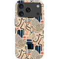 Sandstone Adire by Ada Okoye — iPhone 17 Pro iPhone Bio-degradable Case — Finnaij