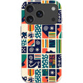Coastal Indigo Tiles by Ada Okoye — iPhone 17 Pro iPhone Bio-degradable Case — Finnaij