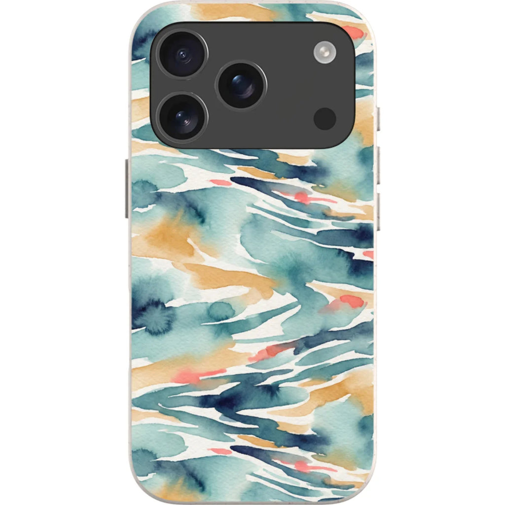 River Reflection Pattern Crop by Tobi Akinyemi — iPhone 17 Pro iPhone Bio-degradable Case — Finnaij