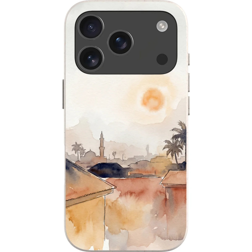 Harmattan Sky by Tobi Akinyemi — iPhone 17 Pro iPhone Bio-degradable Case — Finnaij